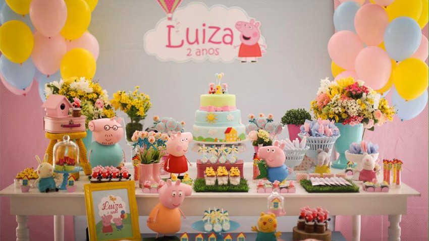 Peppa Pig para Luiza - 2 anos